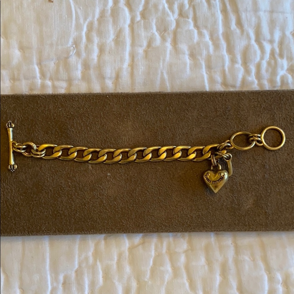 Juicy Couture Gold Charm Bracelet